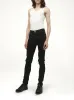 Waxed MX1 Jeans in Black Wax sold by MARAIS