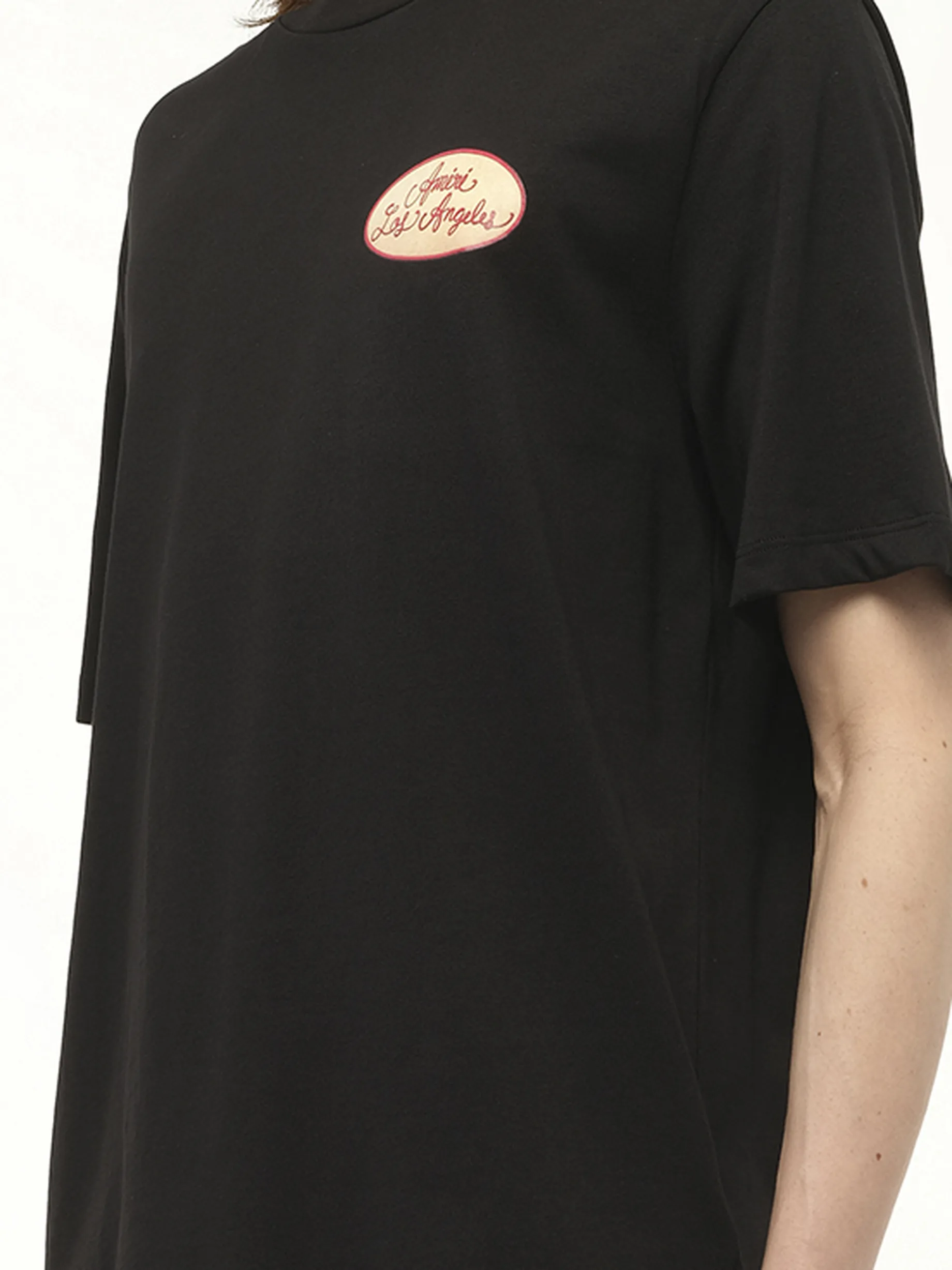 Station Patch T-Shirt in Black sold by MARAIS product image thumbnail 3