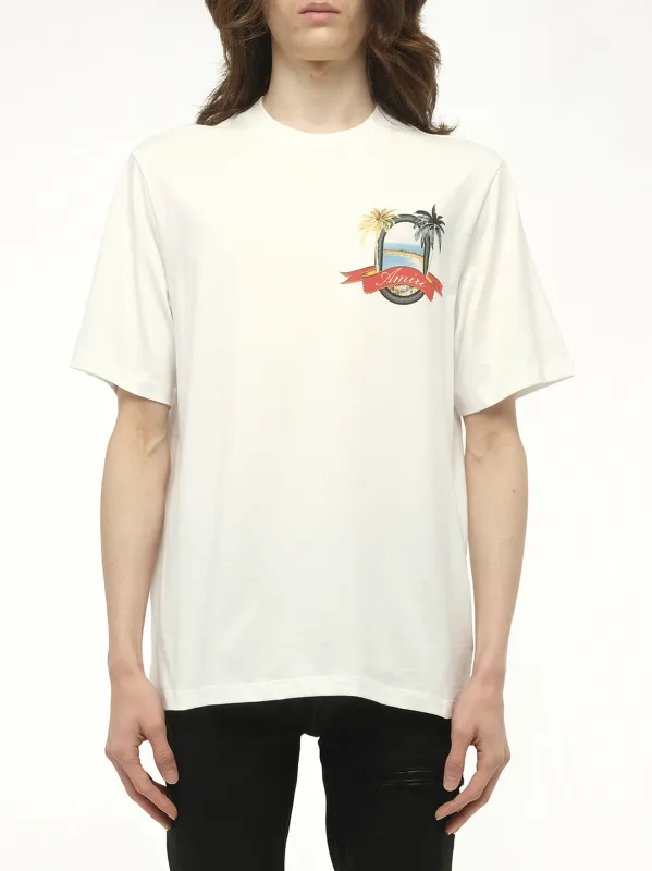 MA Paradise T-Shirt in Ivory sold by MARAIS