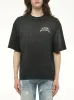 Amiri Hollywood Oversized T-Shirt in Black sold by MARAIS