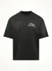 Amiri Hollywood Oversized T-Shirt in Black sold by MARAIS