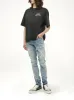 Amiri Hollywood Oversized T-Shirt in Black sold by MARAIS