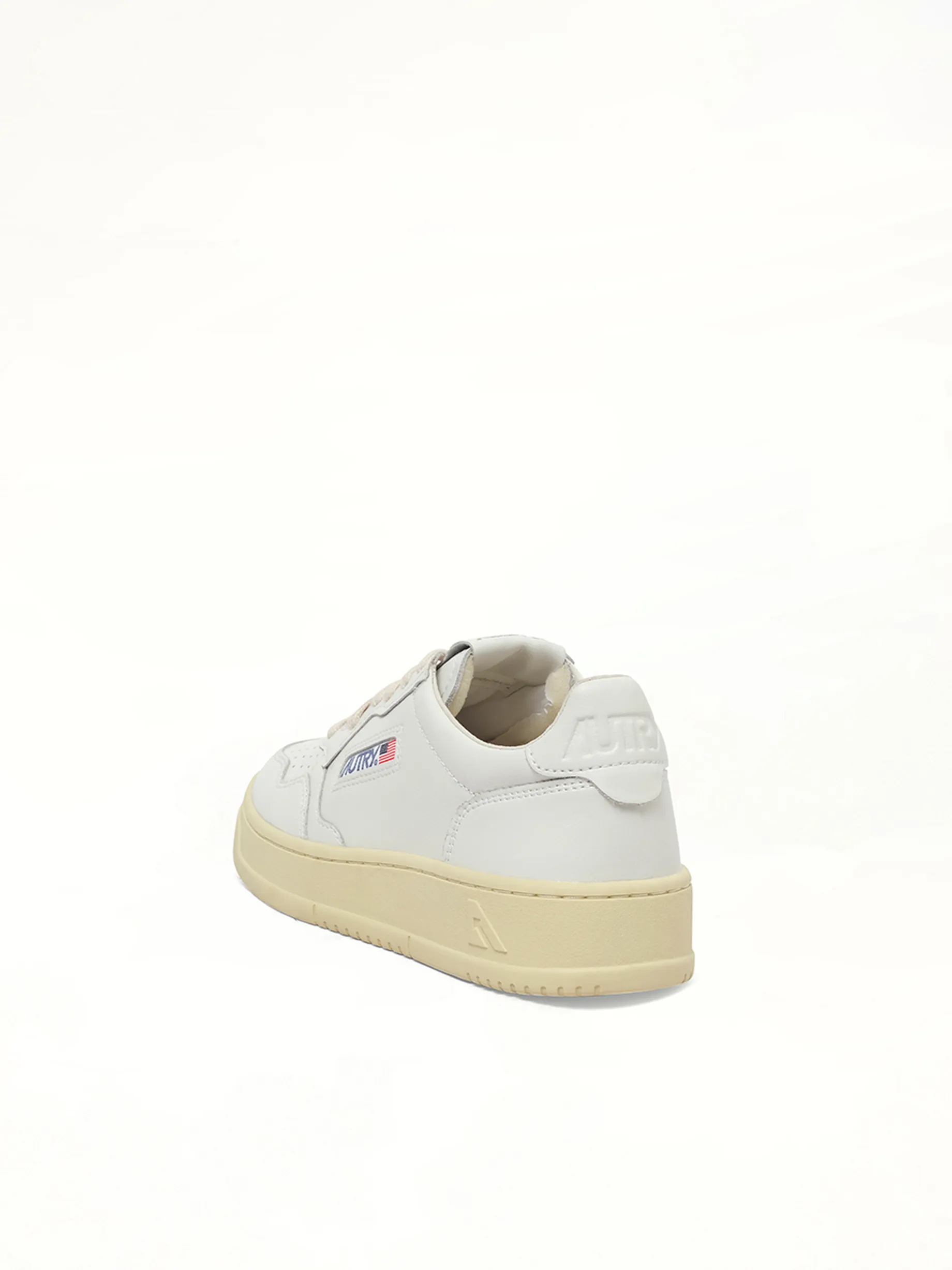 Medalist Low Sneakers in White/White sold by MARAIS product image thumbnail 4