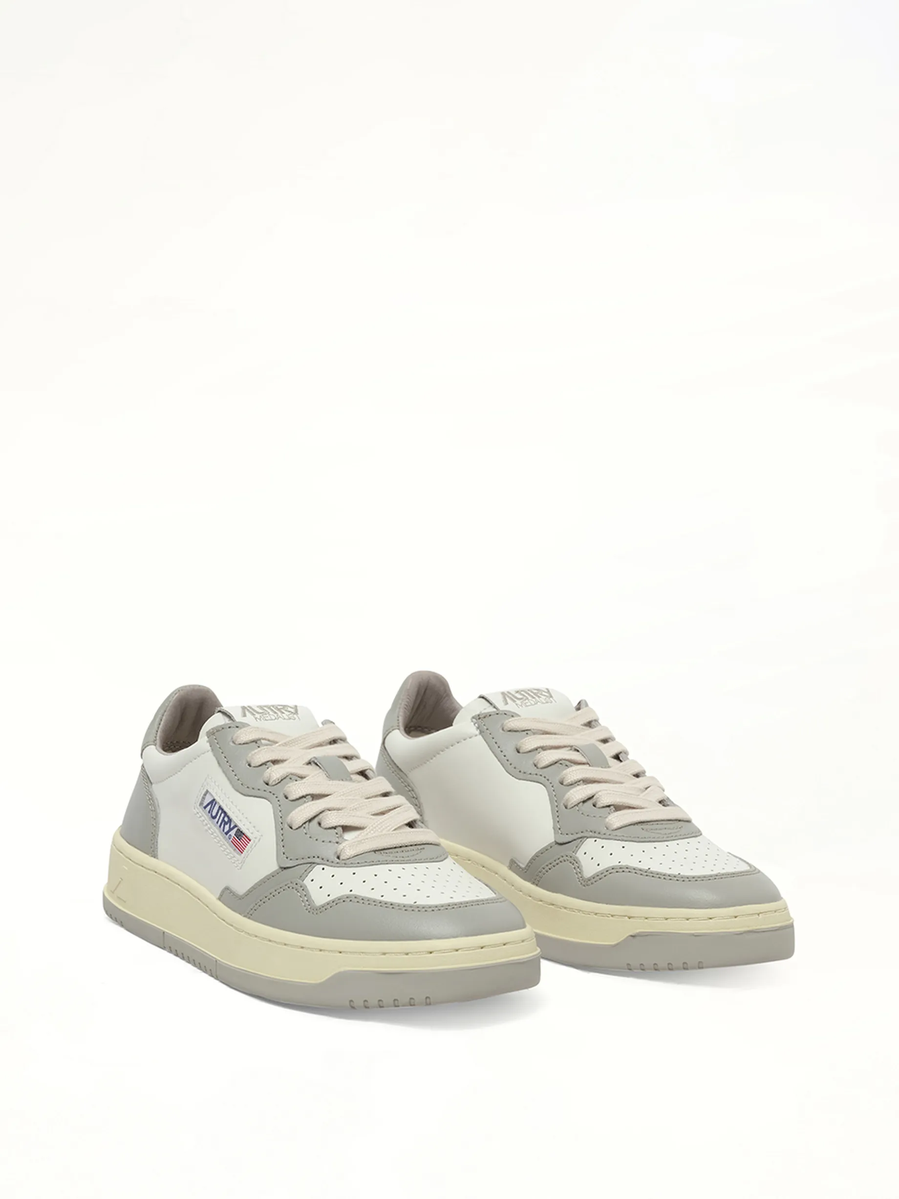 Medalist Low Sneakers in White/Vapor sold by MARAIS