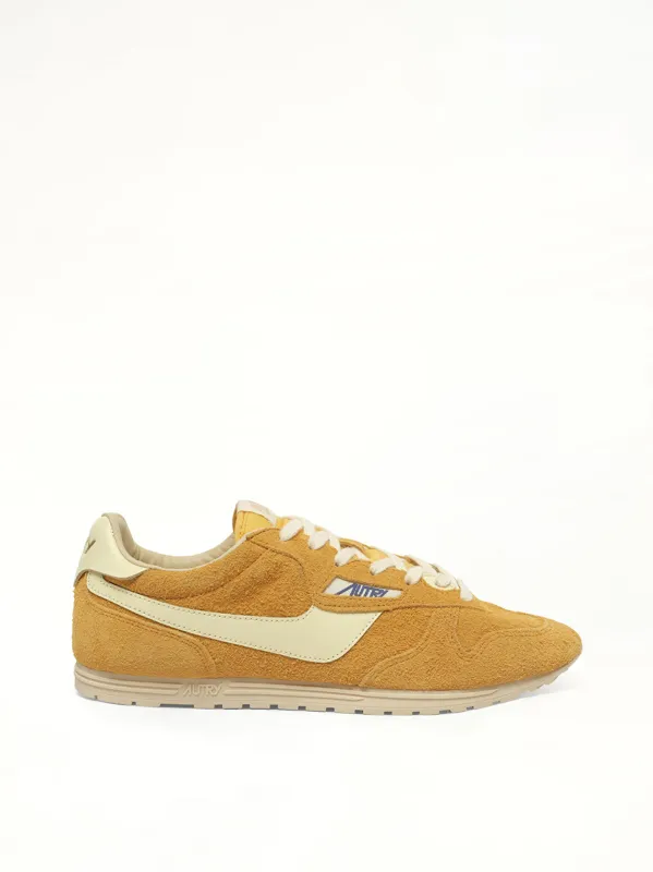 Windspin Low Sneakers in Cadmium/Rutabaga sold by MARAIS