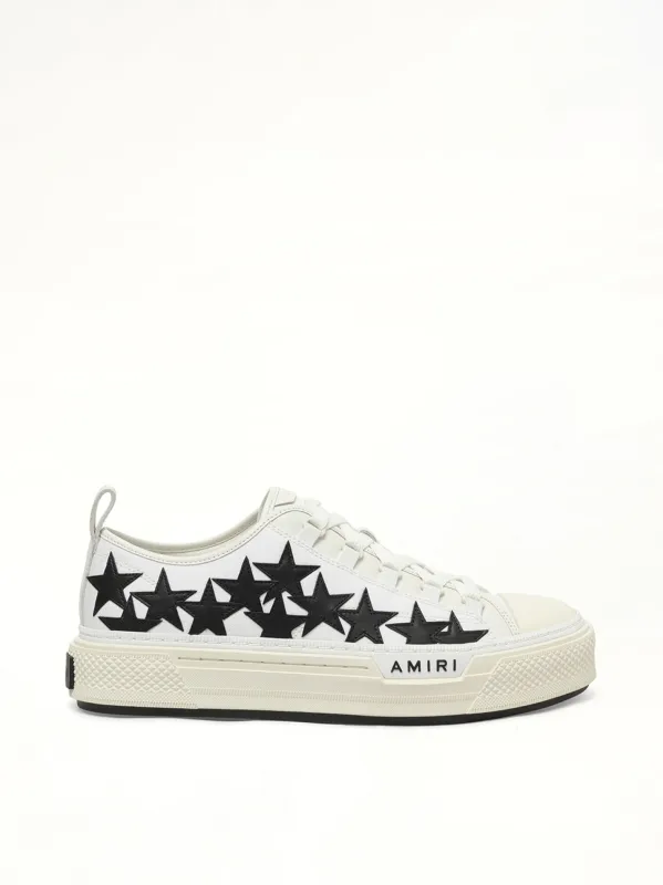 Court Low Sneaker in White/Black sold by MARAIS