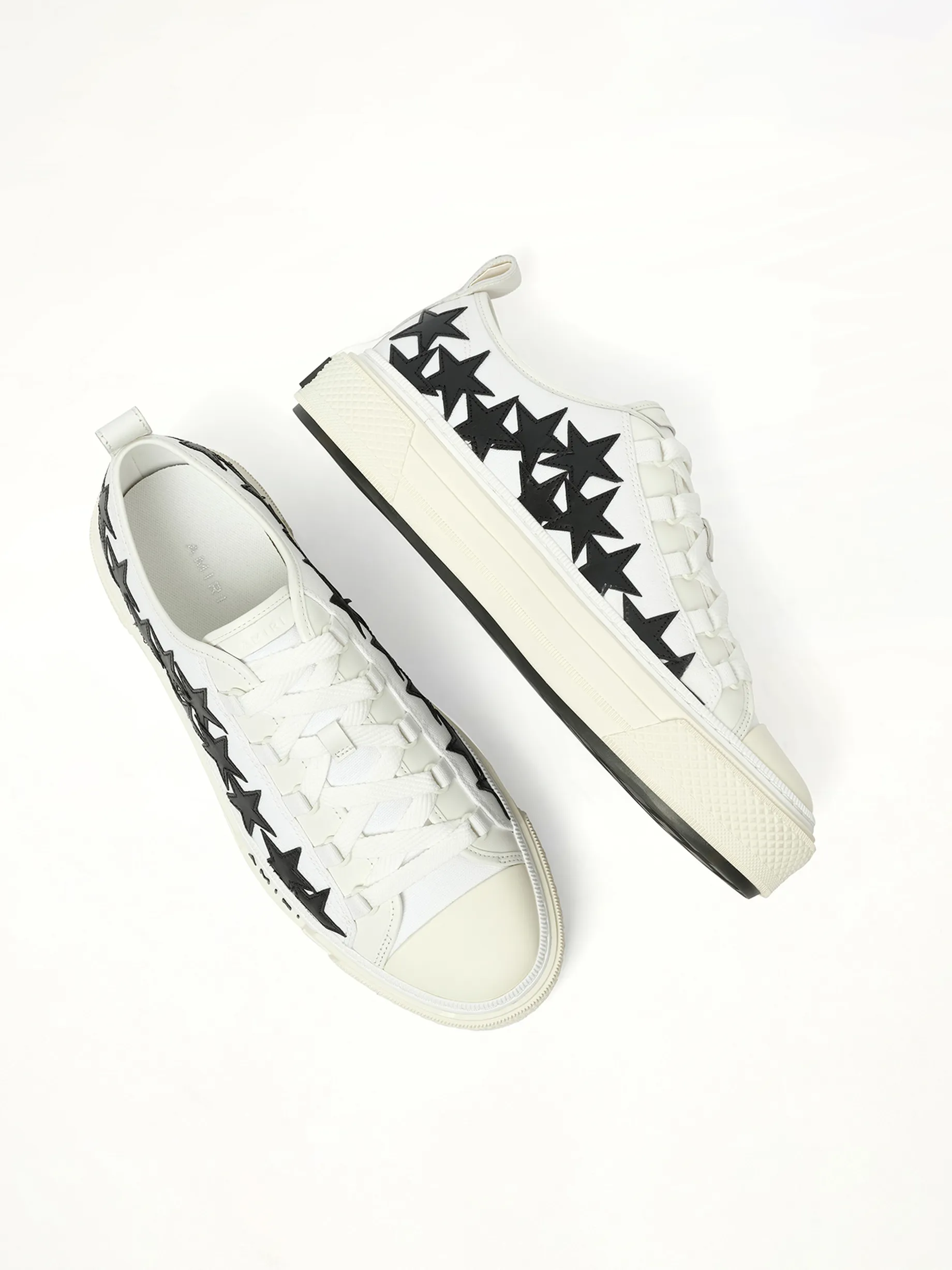 Court Low Sneaker in White/Black sold by MARAIS product image thumbnail 4