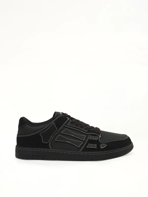 Skeleton Top Low Sneaker in Black sold by MARAIS