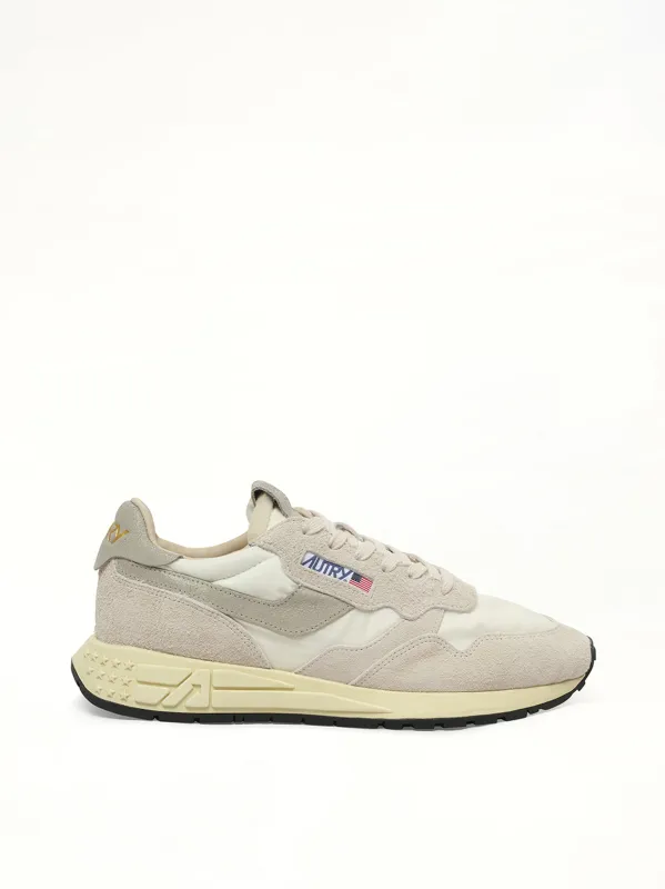 Reelwind Low Sneakers in White/Natural sold by MARAIS