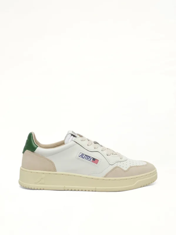 Medalist Low Sneakers in White/Amazon sold by MARAIS