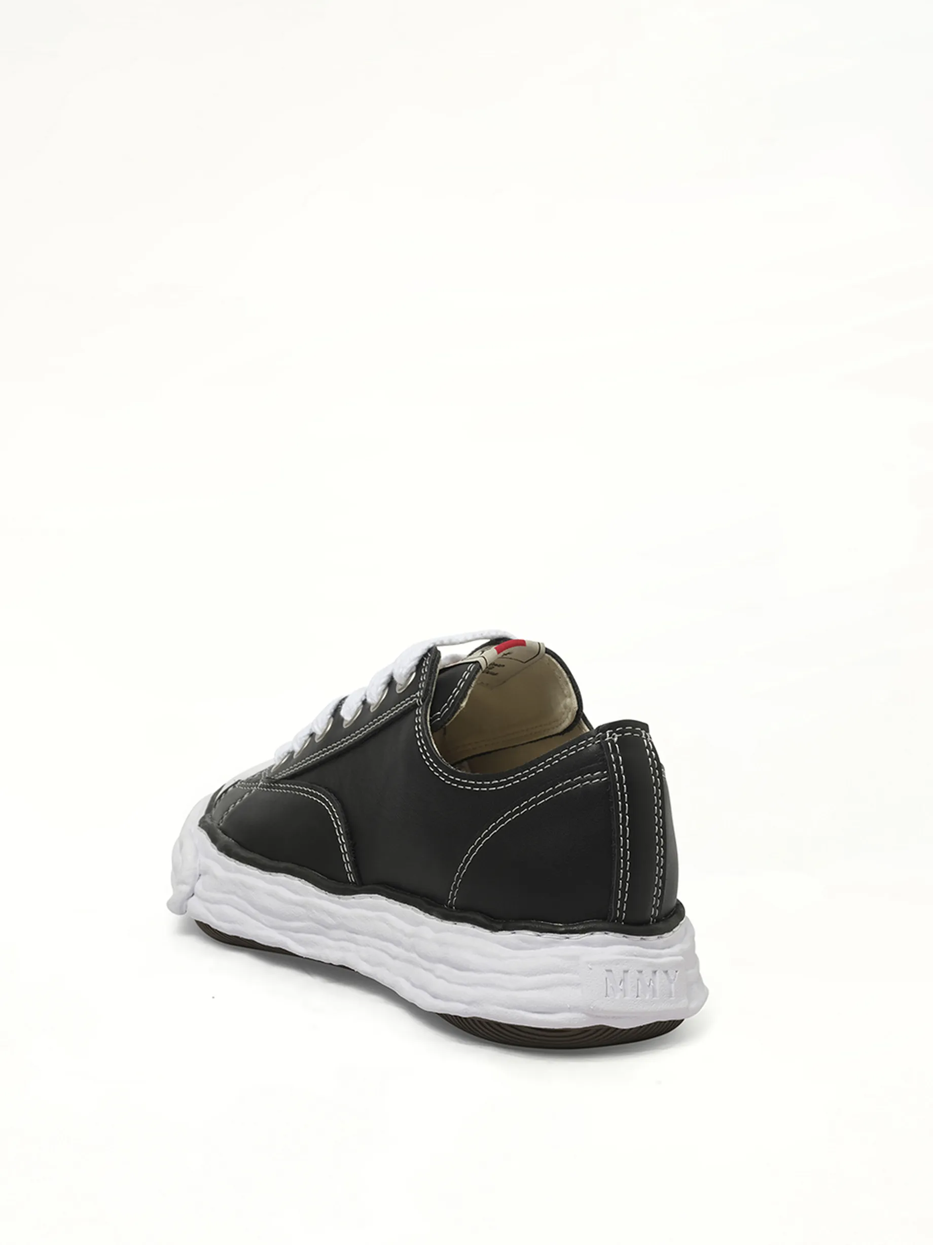 Peterson 23 OG Low Leather Sneaker in Black/White sold by MARAIS product image thumbnail 4