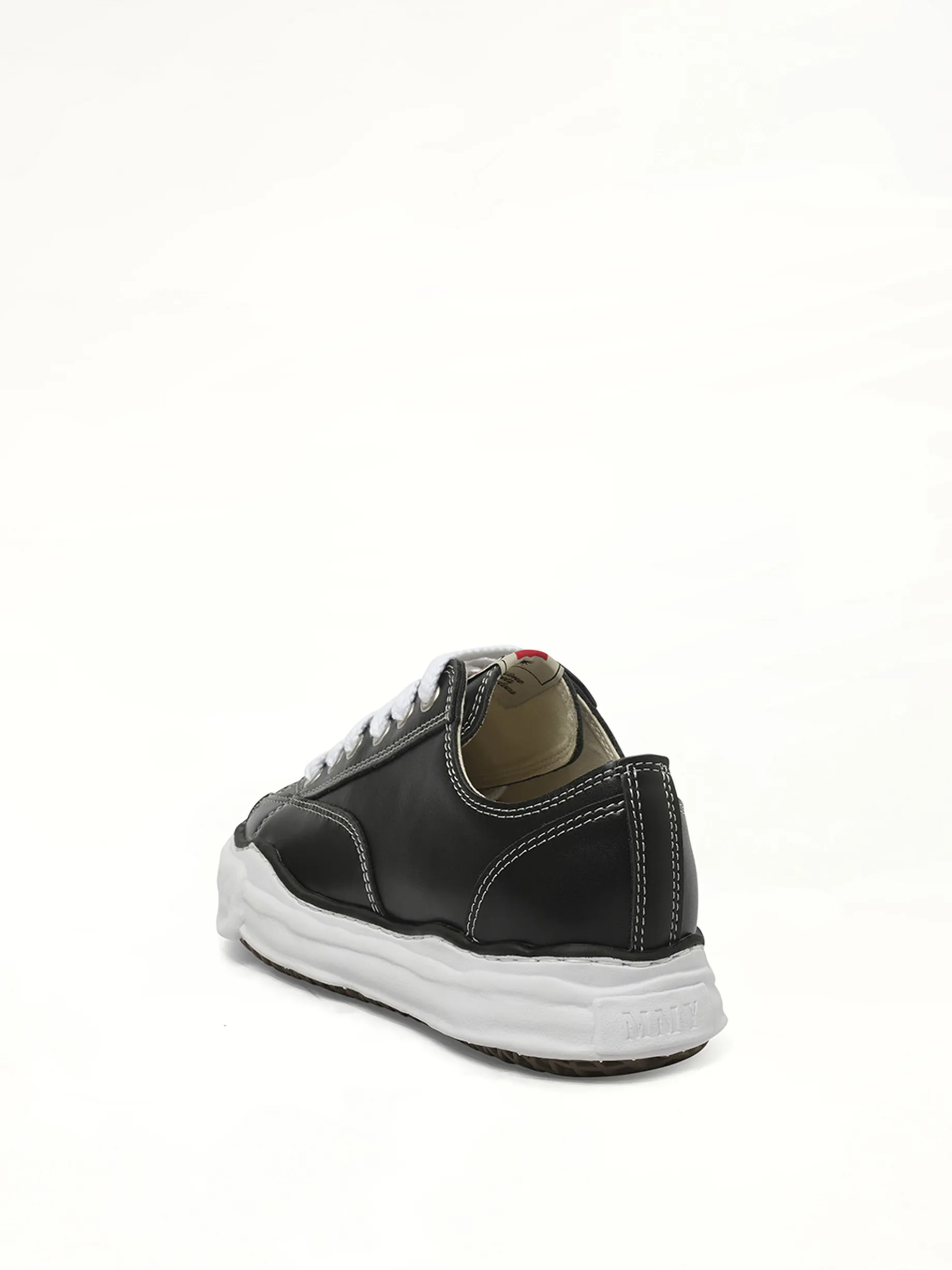 Peterson OG Leather Low Sneaker in Black/White sold by MARAIS product image thumbnail 4
