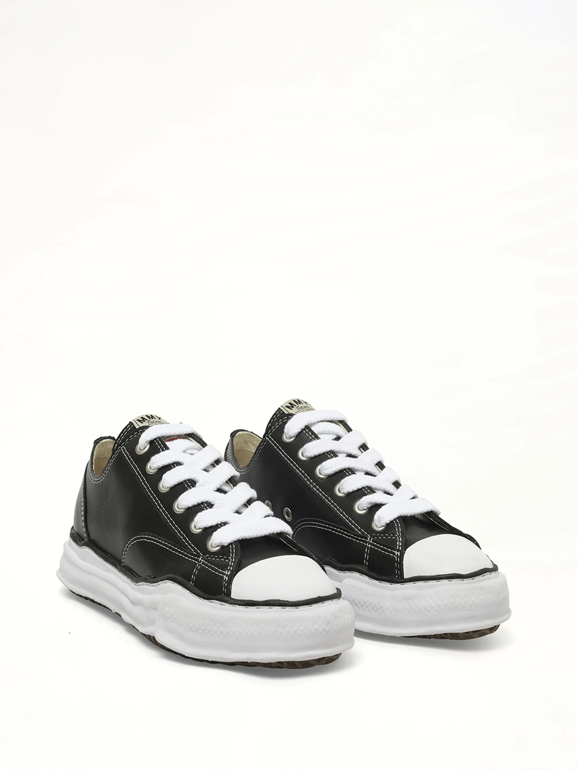 Peterson OG Leather Low Sneaker in Black/White sold by MARAIS product image thumbnail 2