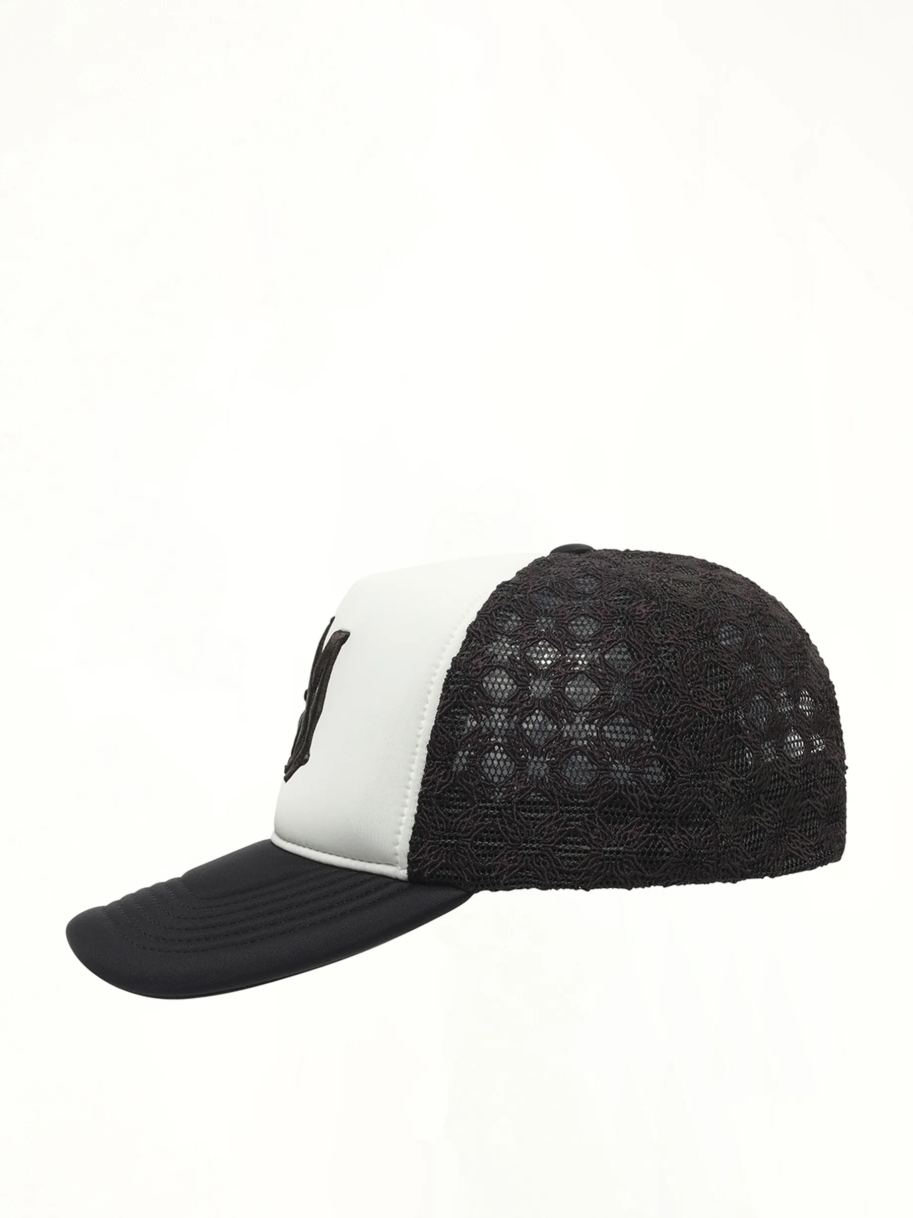 MA Two Tone Trucker Hat in Black sold by MARAIS product image thumbnail 2