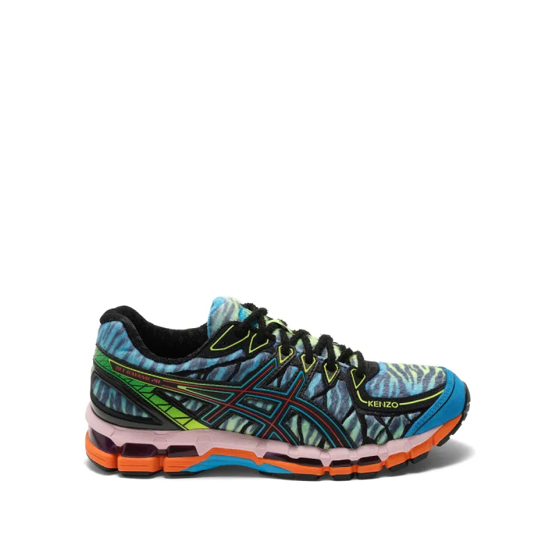 Kenzo x ASICS Gel Kayano 20 in Blue/Green sold by MARAIS