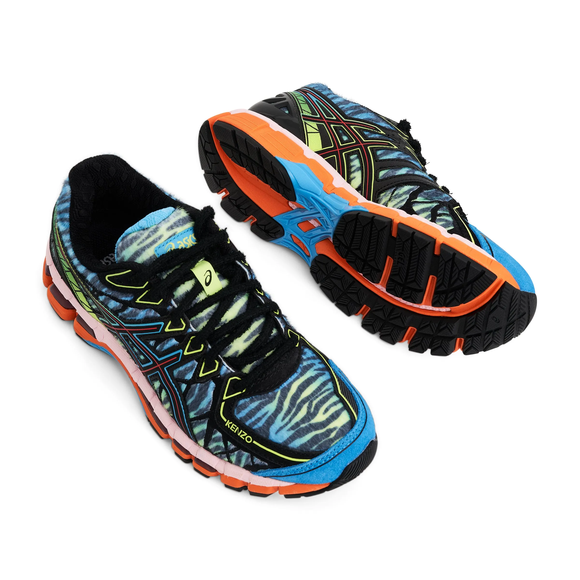 Kenzo x ASICS Gel Kayano 20 in Blue/Green sold by MARAIS product image thumbnail 4