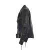 Vintage Oversize Leather Biker Jacket sold by MARAIS