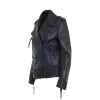 Vintage Oversize Leather Biker Jacket sold by MARAIS