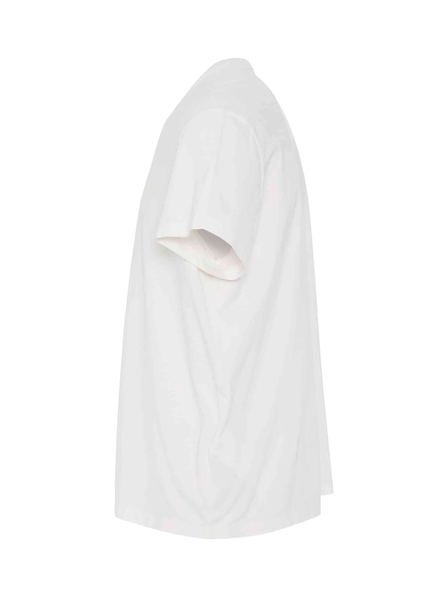 Upside Down Logo T-Shirt in White sold by MARAIS product image thumbnail 3