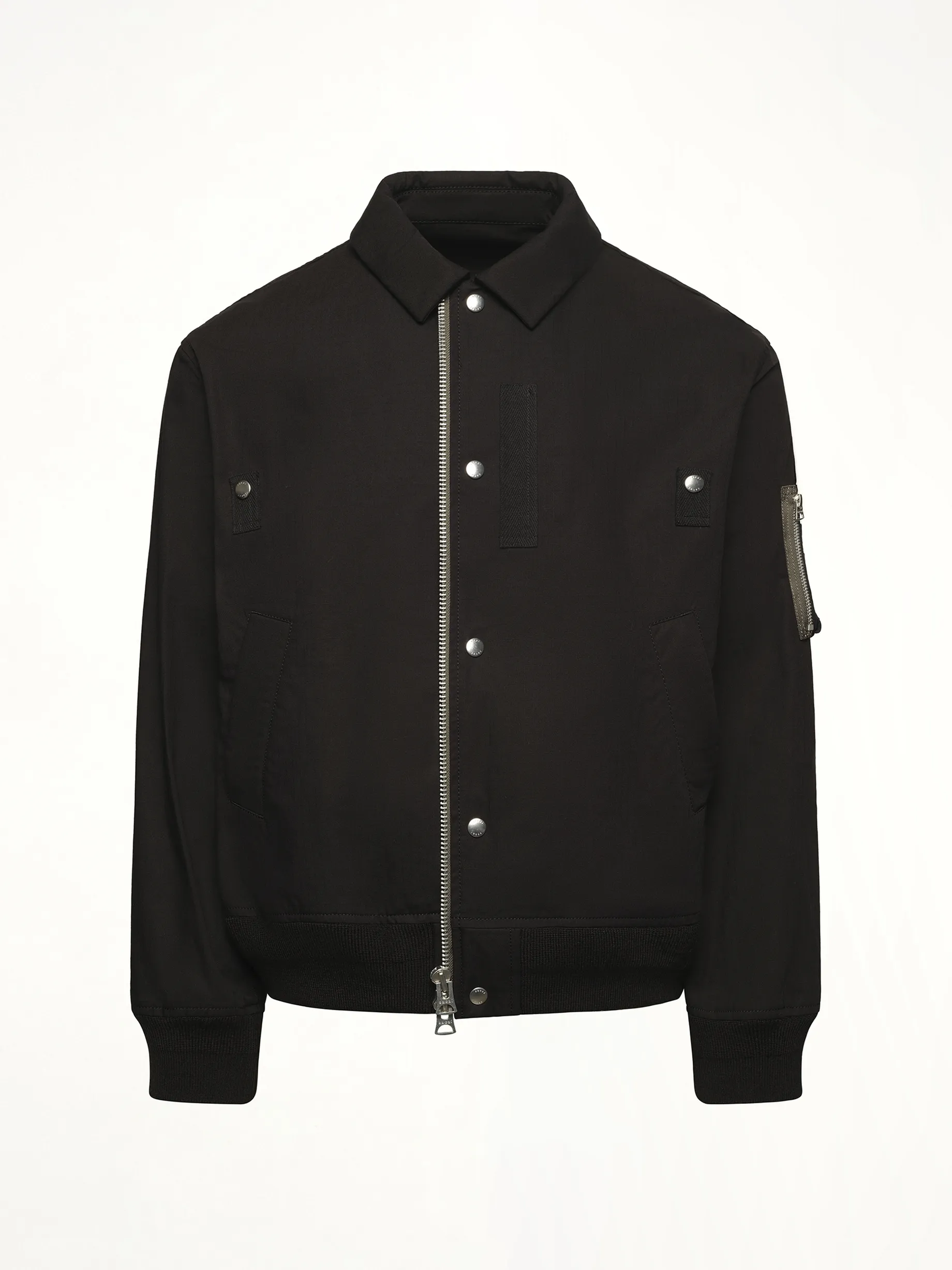Rip Stop Blouson in Black sold by MARAIS product image thumbnail 2