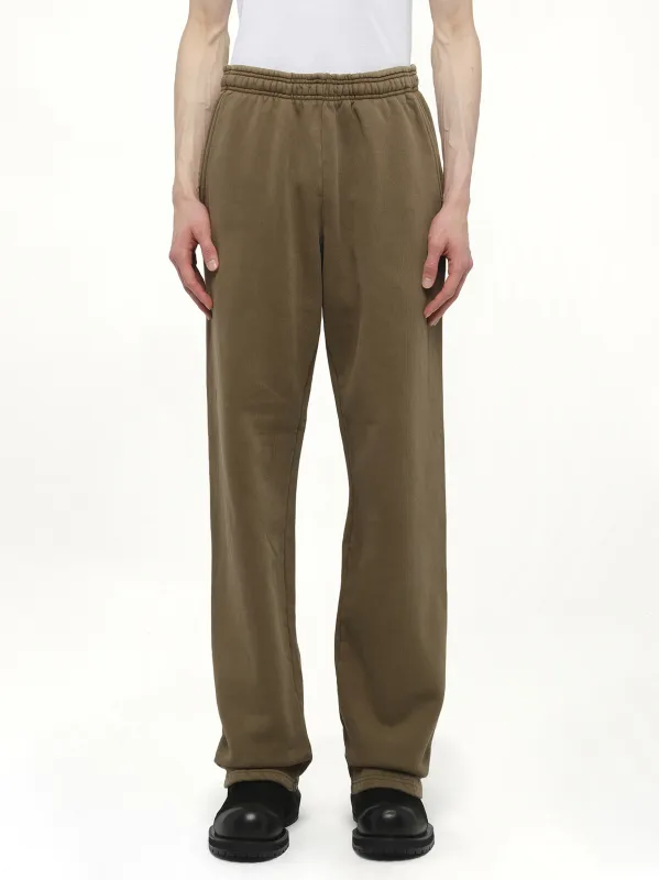 Straight-Leg Sweatpants in Military sold by MARAIS