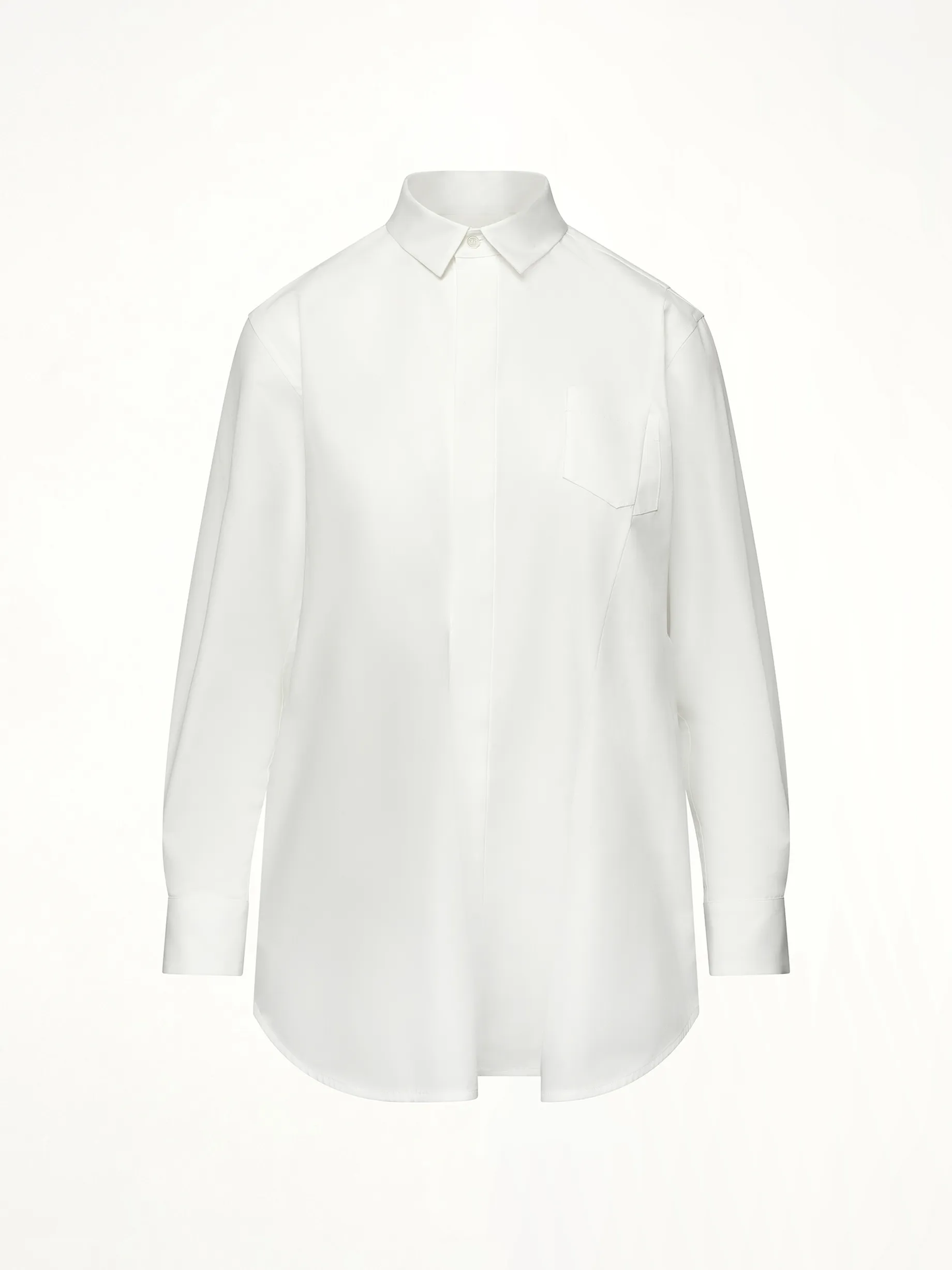 Poplin Shirt in Off White sold by MARAIS product image thumbnail 2
