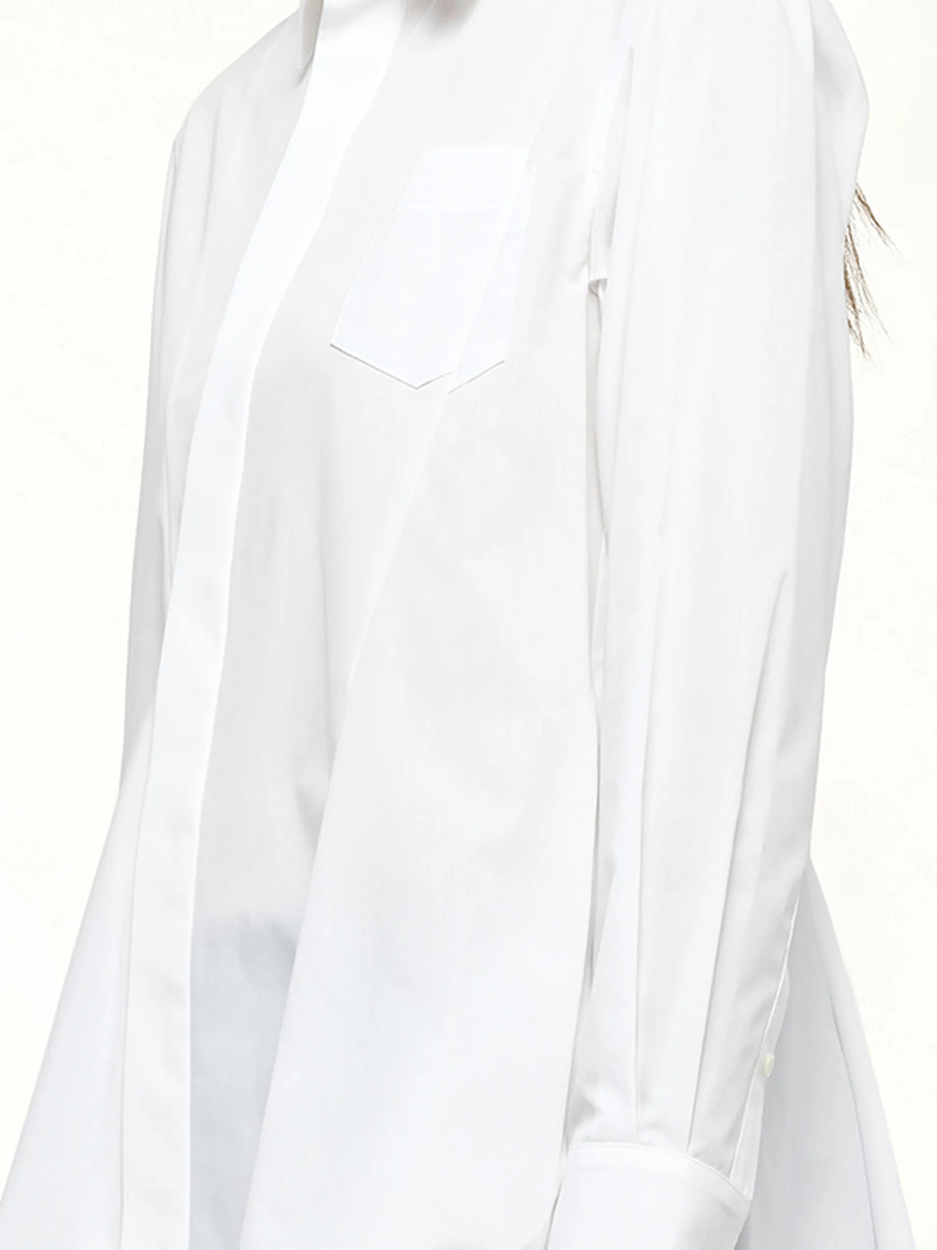 Poplin Shirt in Off White sold by MARAIS product image thumbnail 3