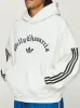 Adidas X Chavarria Trefoil Hoodie in Off White sold by MARAIS