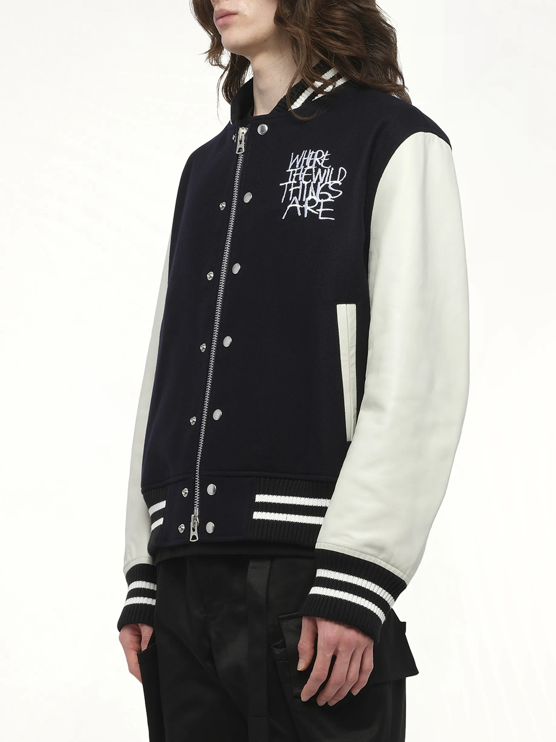 WHERE THE WILD THINGS ARE Blouson in Navy/Off White sold by MARAIS product image thumbnail 5
