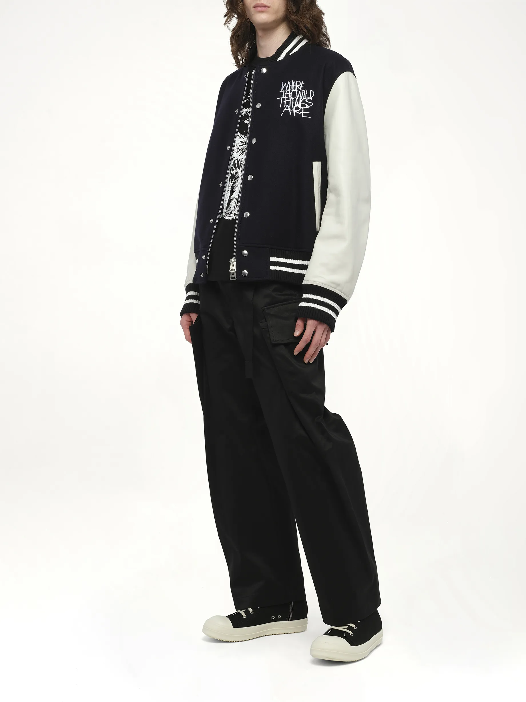 WHERE THE WILD THINGS ARE Blouson in Navy/Off White sold by MARAIS product image thumbnail 4