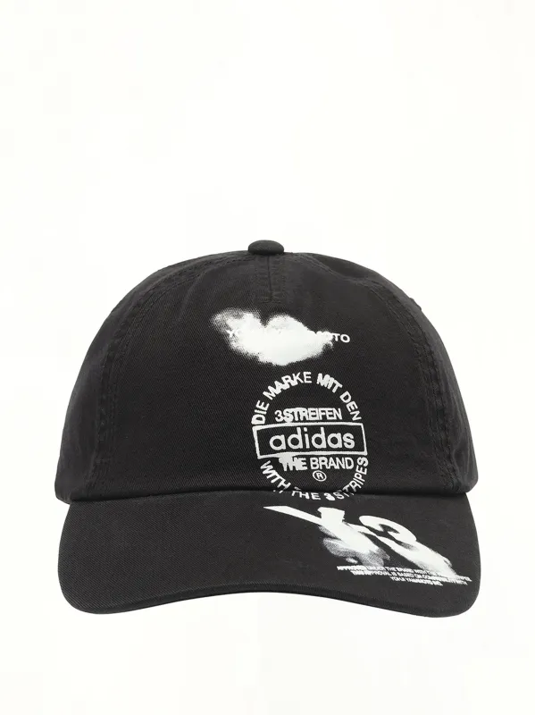 Graphic Cap in Black sold by MARAIS