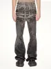 Bolan Bootcut Washed Foil in Black sold by MARAIS