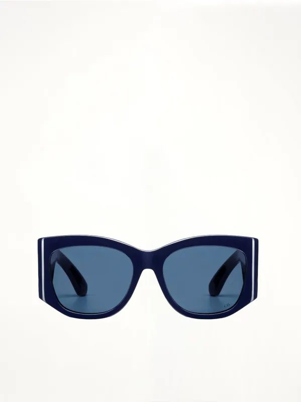 Dior DIORNUIT S1I 17B054 Sunglasses in Black/Blue sold by MARAIS
