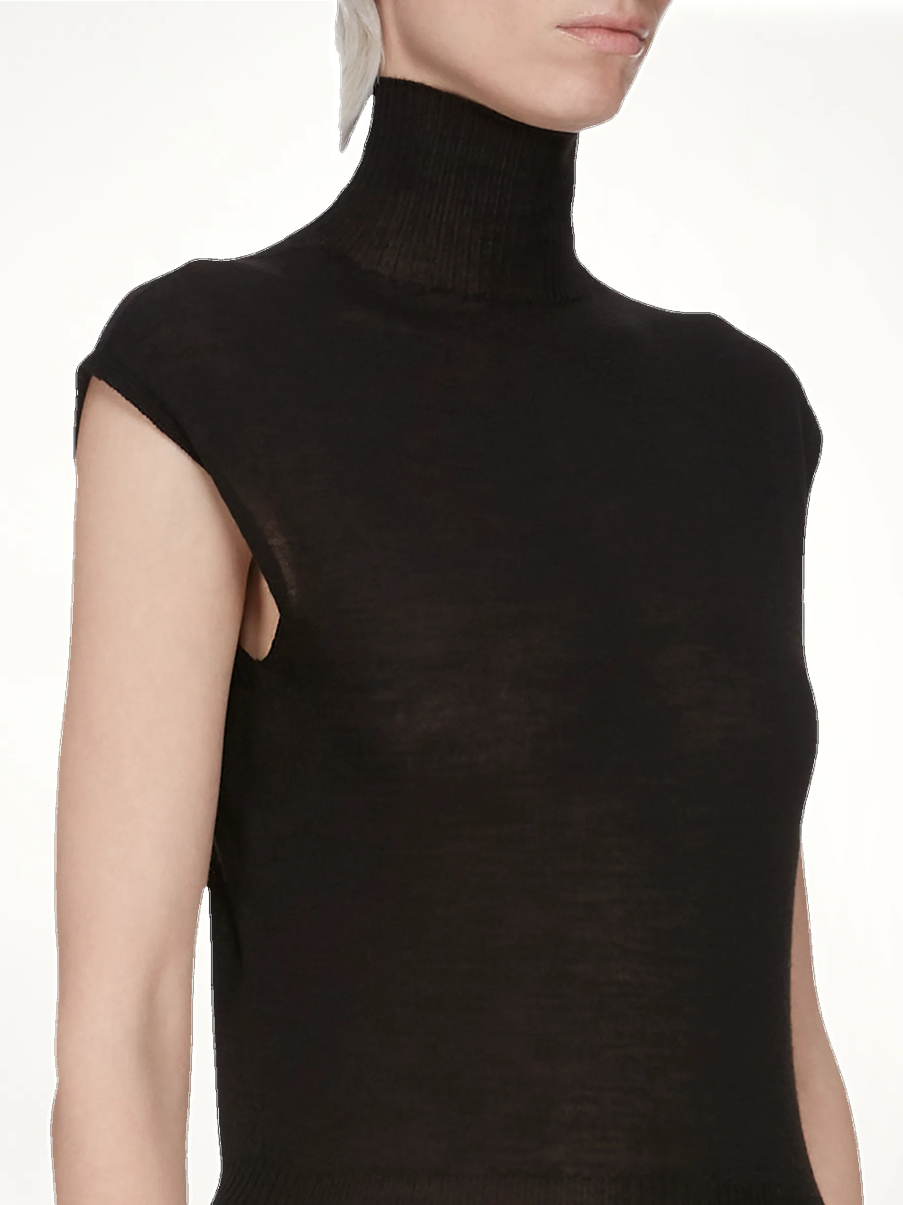 SL Turtle Sweater in Black sold by MARAIS product image thumbnail 2