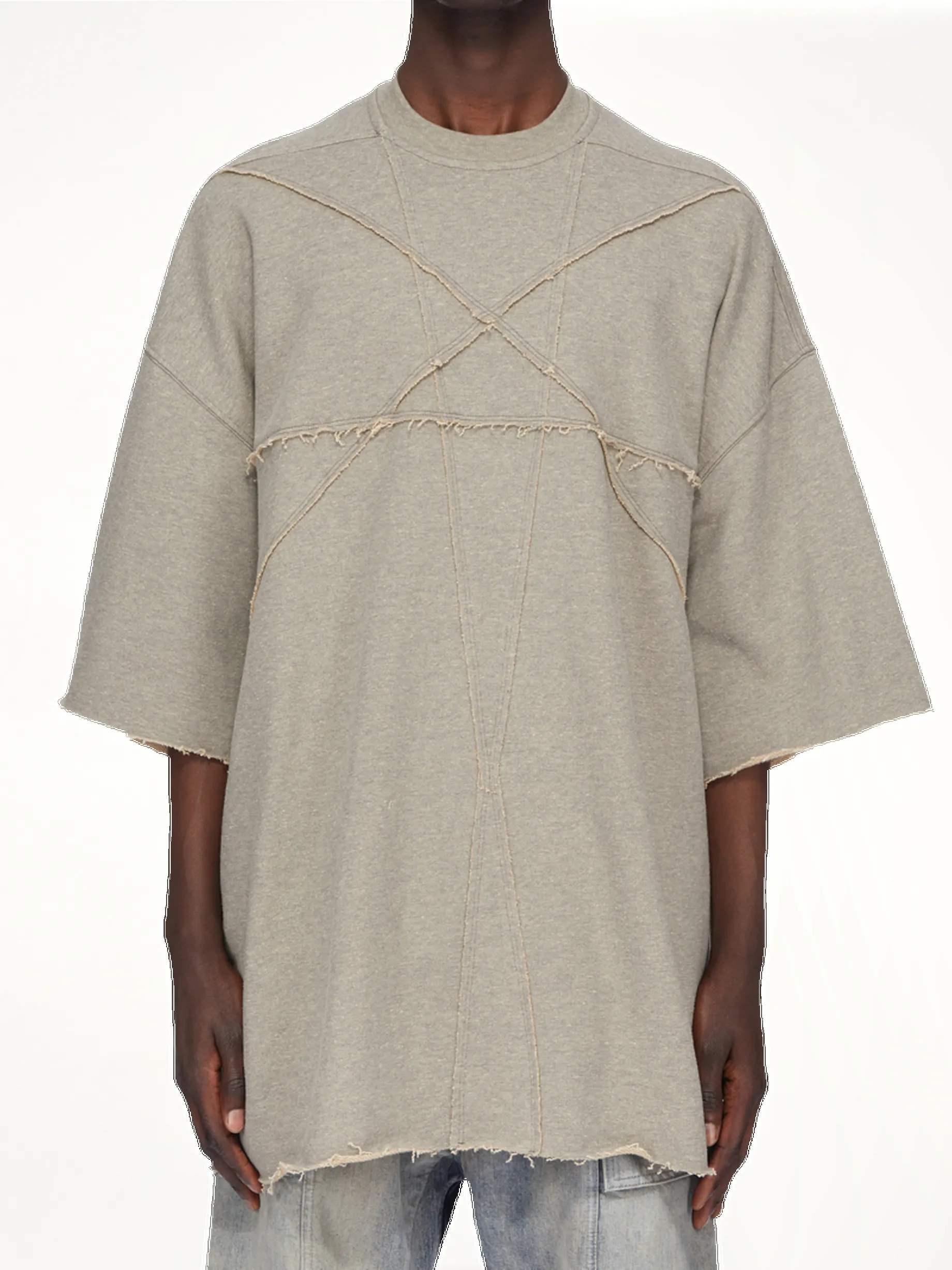 Tommy T-Shirt in Melange Grey sold by MARAIS