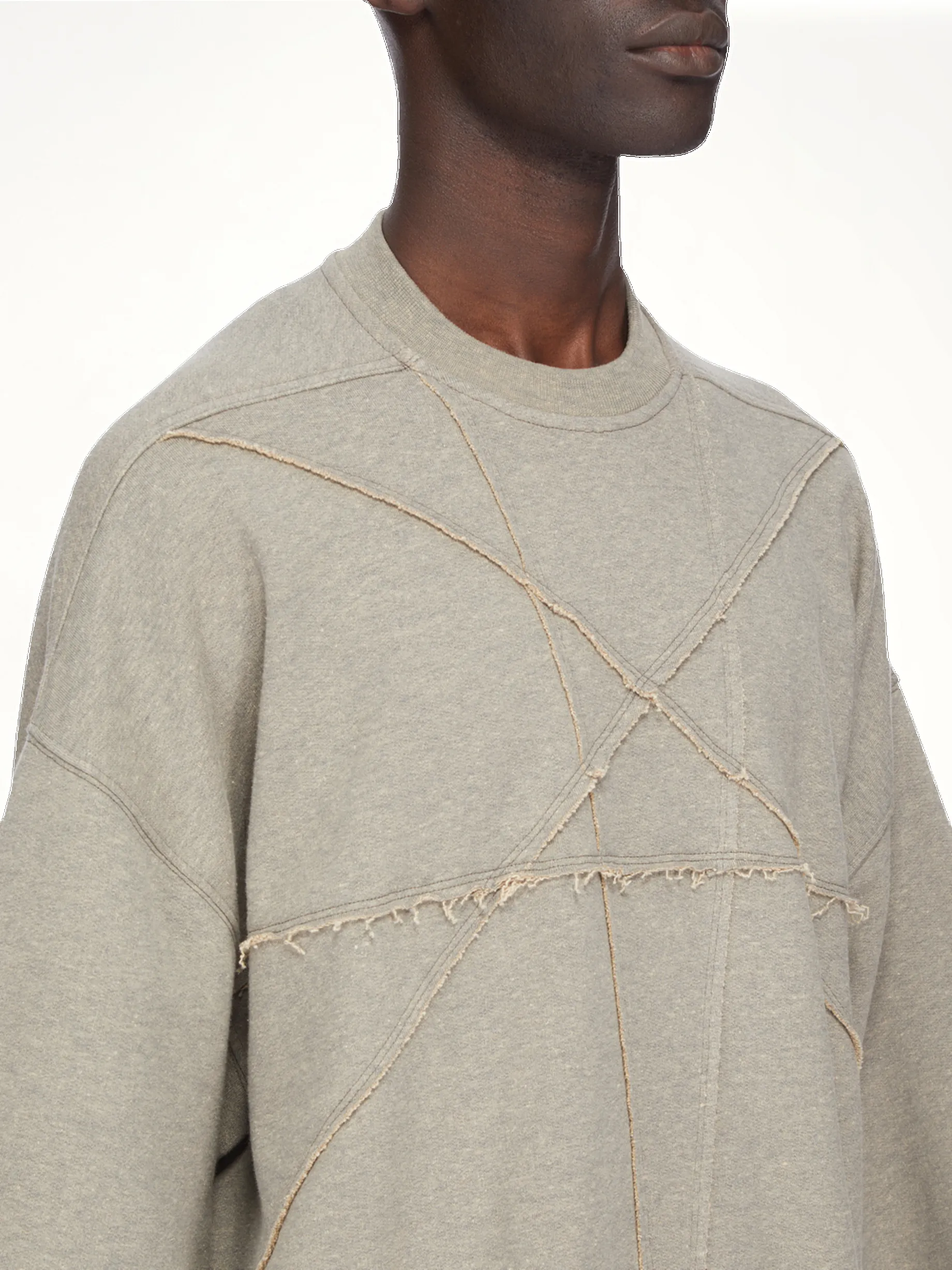 Tommy T-Shirt in Melange Grey sold by MARAIS product image thumbnail 2