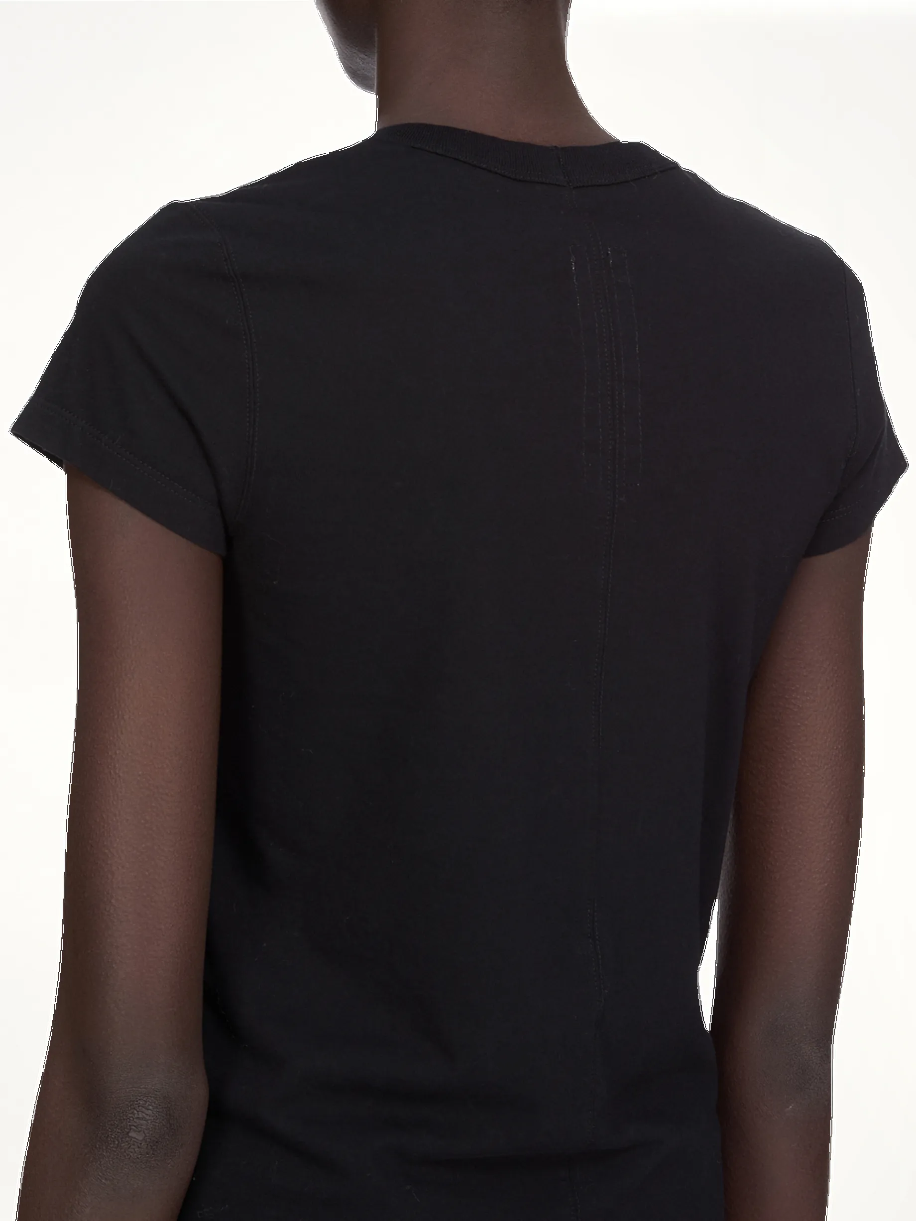 Cropped Level T-Shirt in Black sold by MARAIS product image thumbnail 3