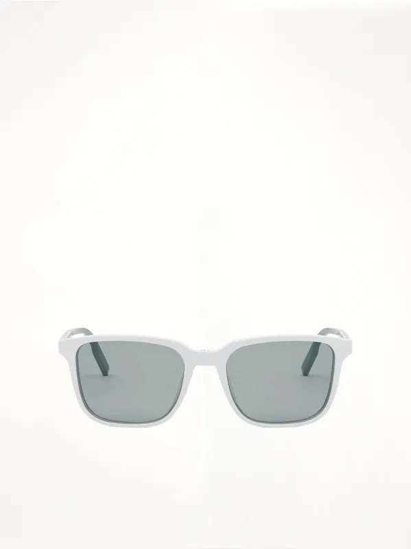 Dior DIORTAG SU 50I056 Sunglasses in White sold by MARAIS