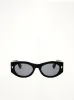 Fendi FE40125F 5301V Acetate Sunglasses in Black/Gold sold by MARAIS