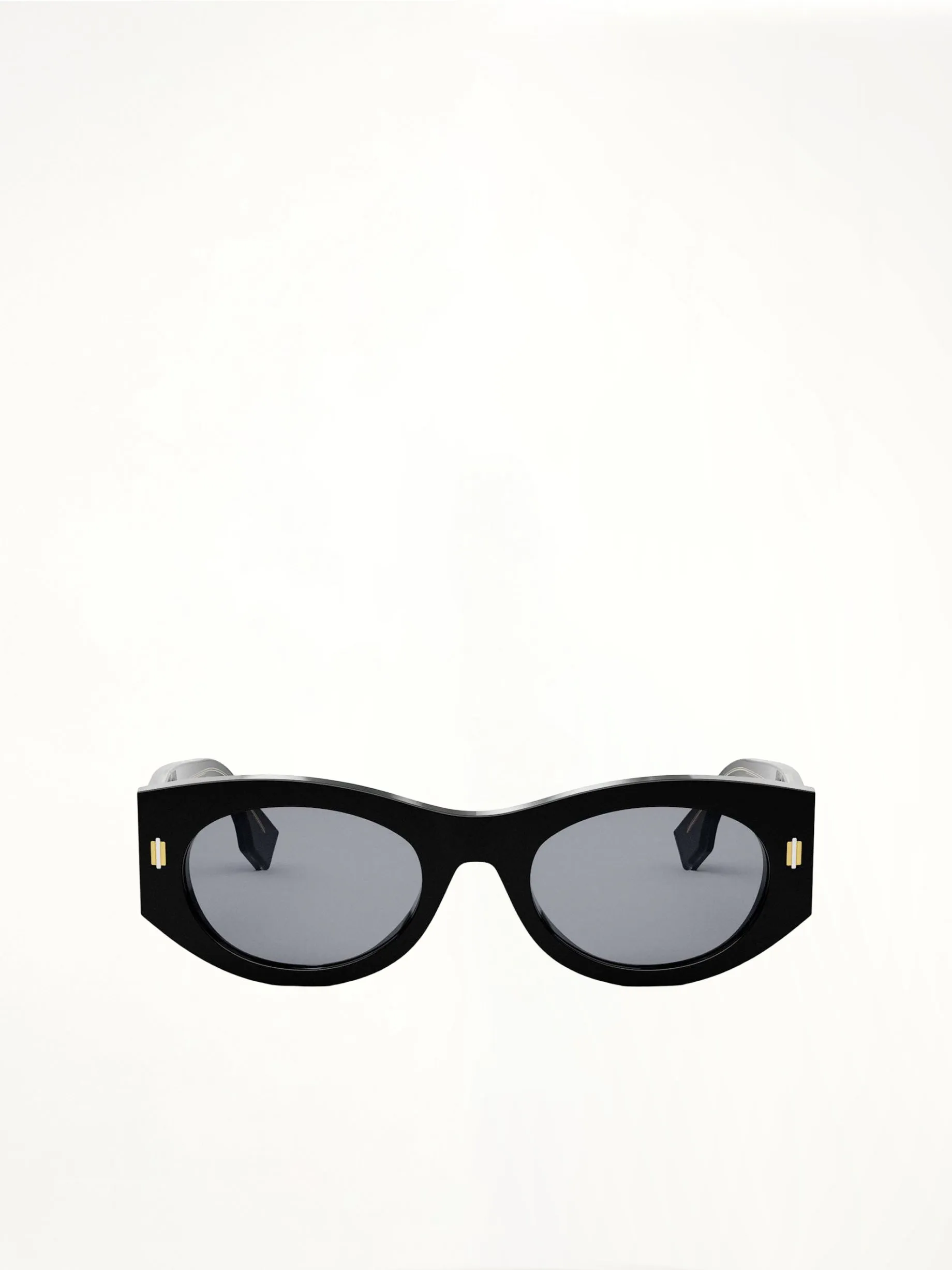 Fendi FE40125F 5301V Acetate Sunglasses in Black/Gold sold by MARAIS