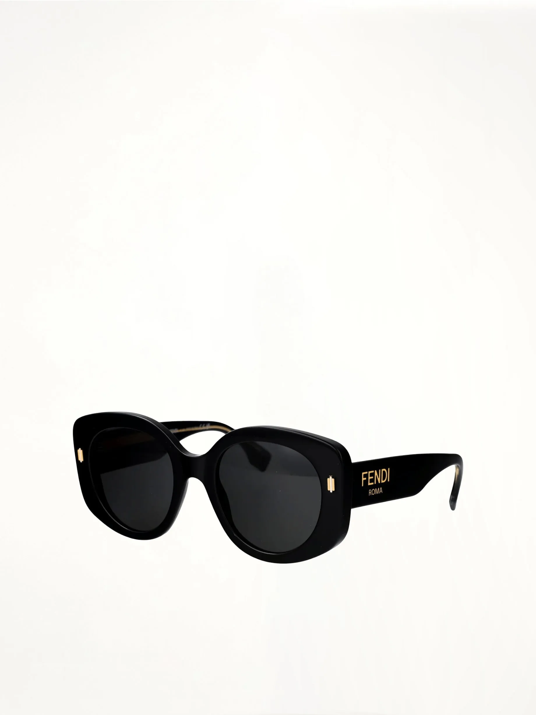 Fendi FE40137F 5301A Acetate Sunglasess in Black/Gold sold by MARAIS product image thumbnail 2