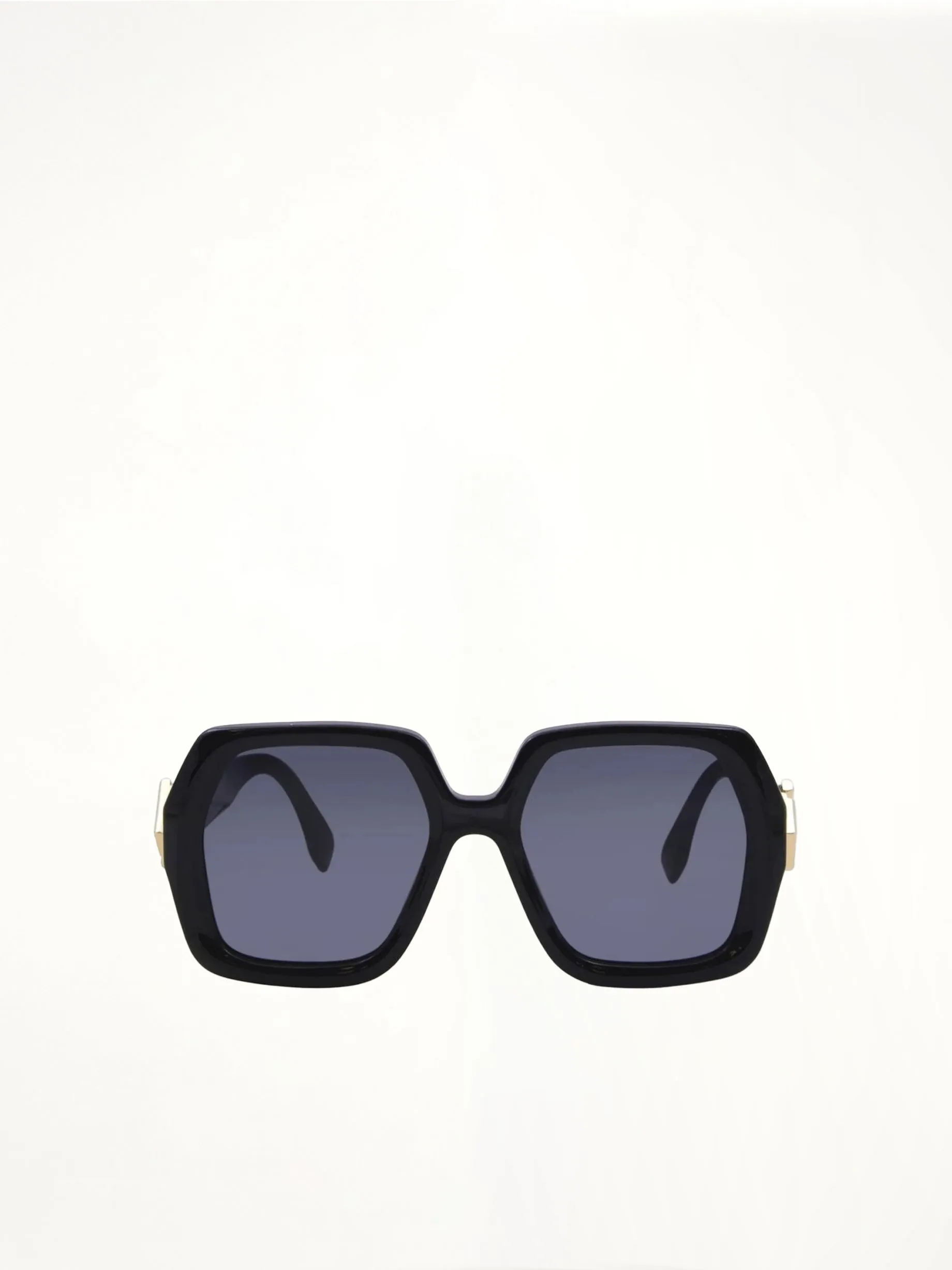 Fendi FE40139F 5401V Acetate Sunglasess in Black/Gold sold by MARAIS