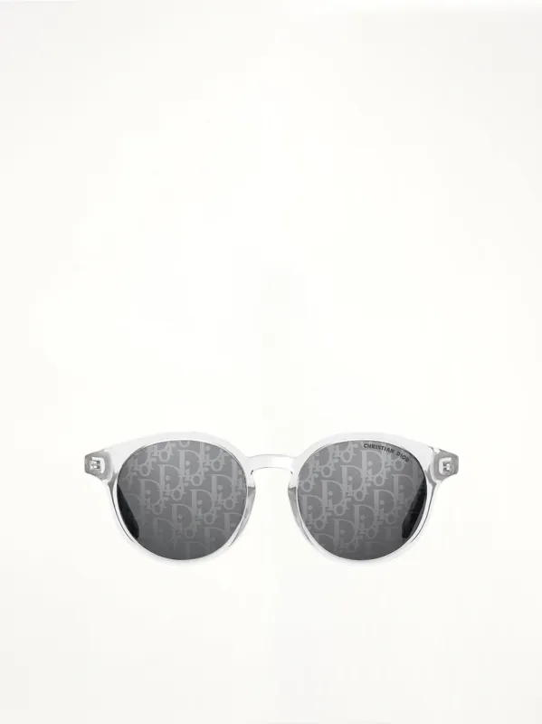 Dior DIORTAG R1F 10C051 Sunglasses in Silver/Grey sold by MARAIS