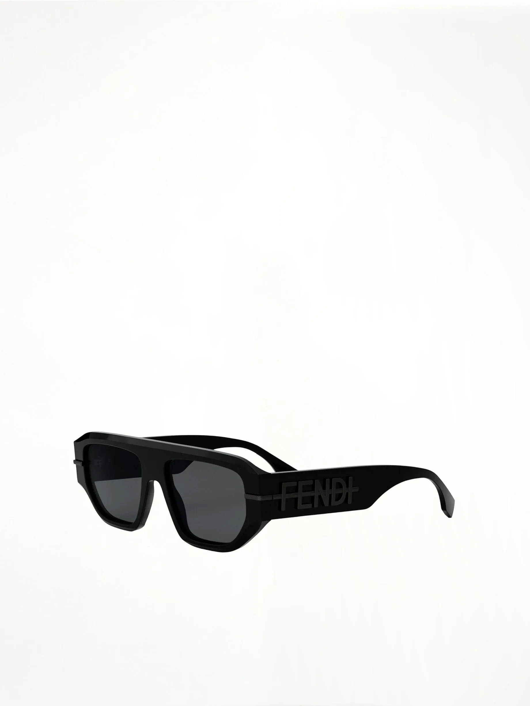 Fe40142I Acetate Sunglasses in Black/Silver sold by MARAIS product image thumbnail 2