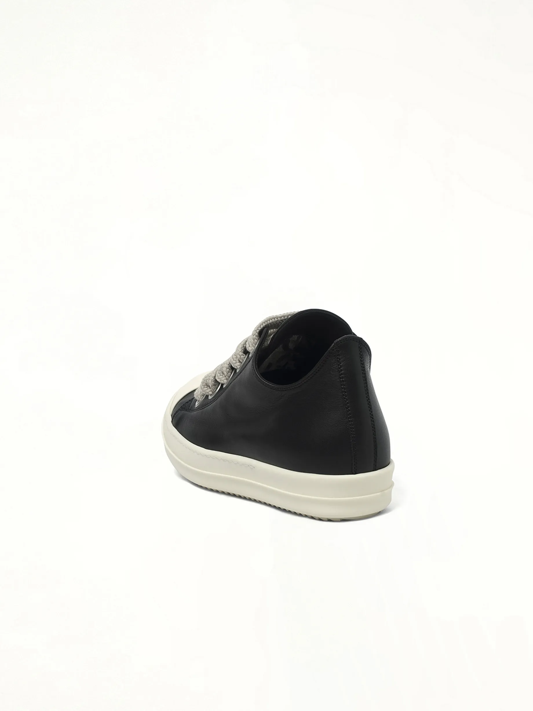 Jumbolace Low Sneaks in Black/Milk/Milk sold by MARAIS product image thumbnail 3