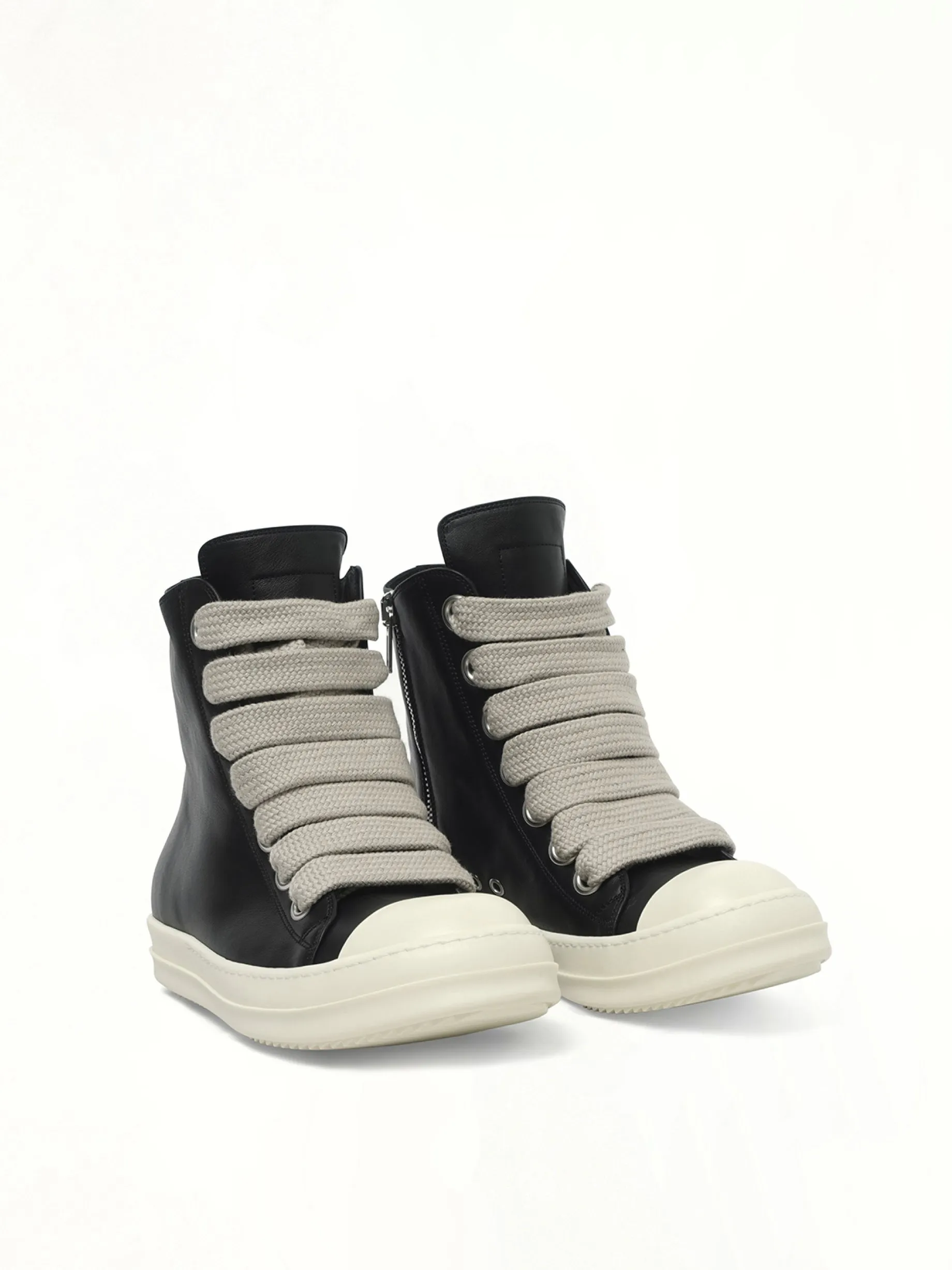Jumbolace Sneaks in Black/Milk/Milk sold by MARAIS product image thumbnail 2
