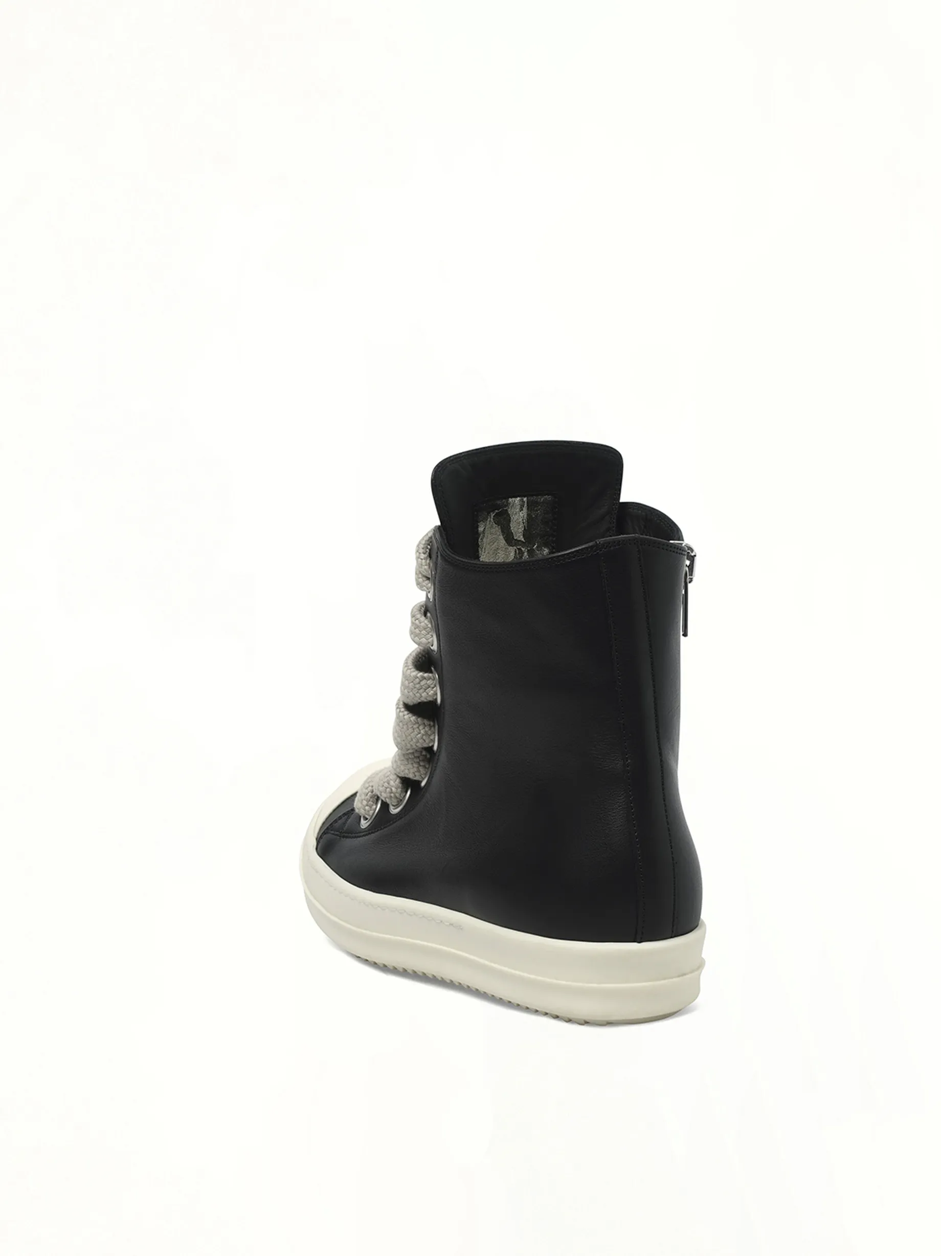 Jumbolace Sneaks in Black/Milk/Milk sold by MARAIS product image thumbnail 4