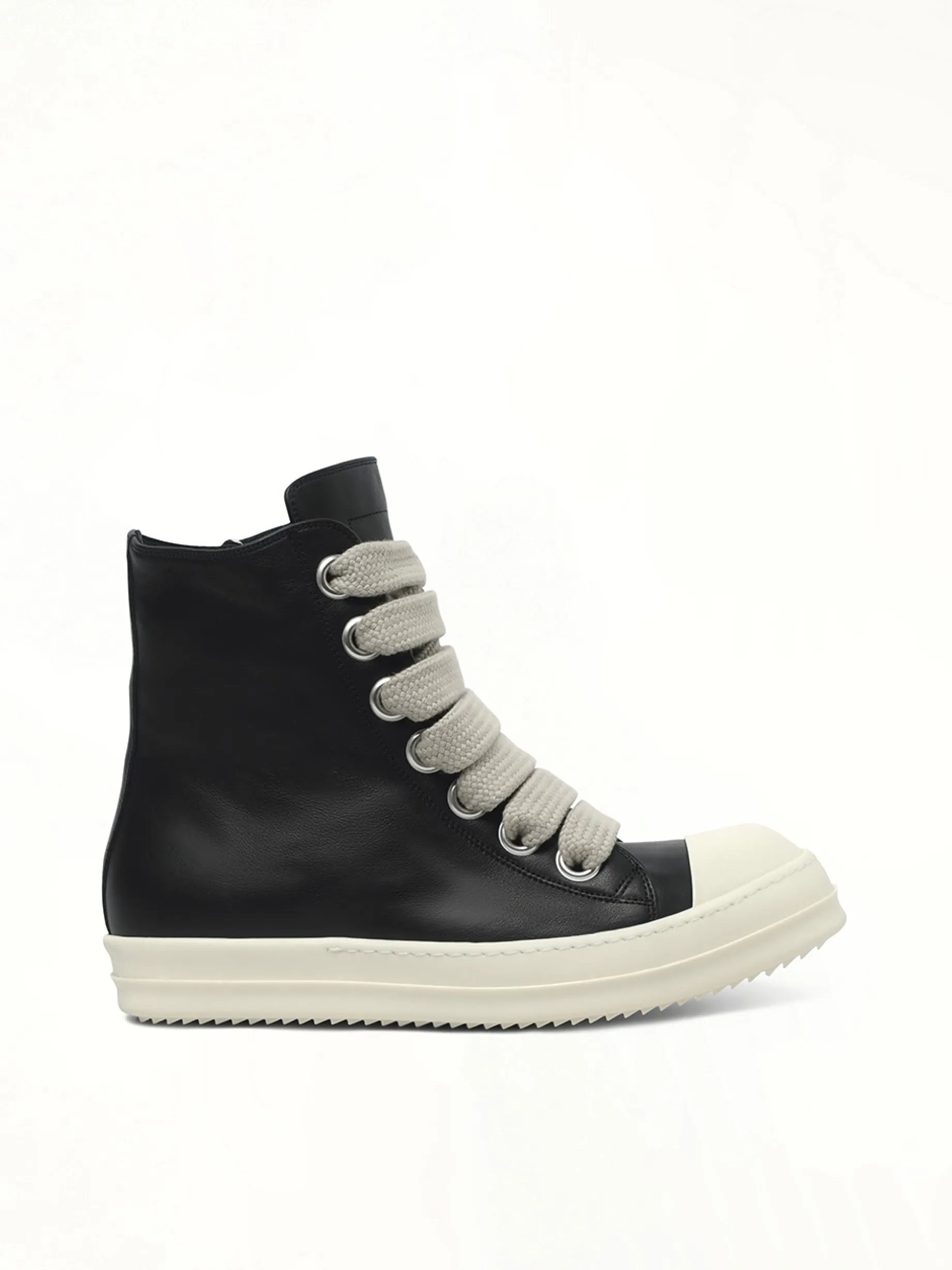Jumbolace Sneaks in Black/Milk/Milk sold by MARAIS