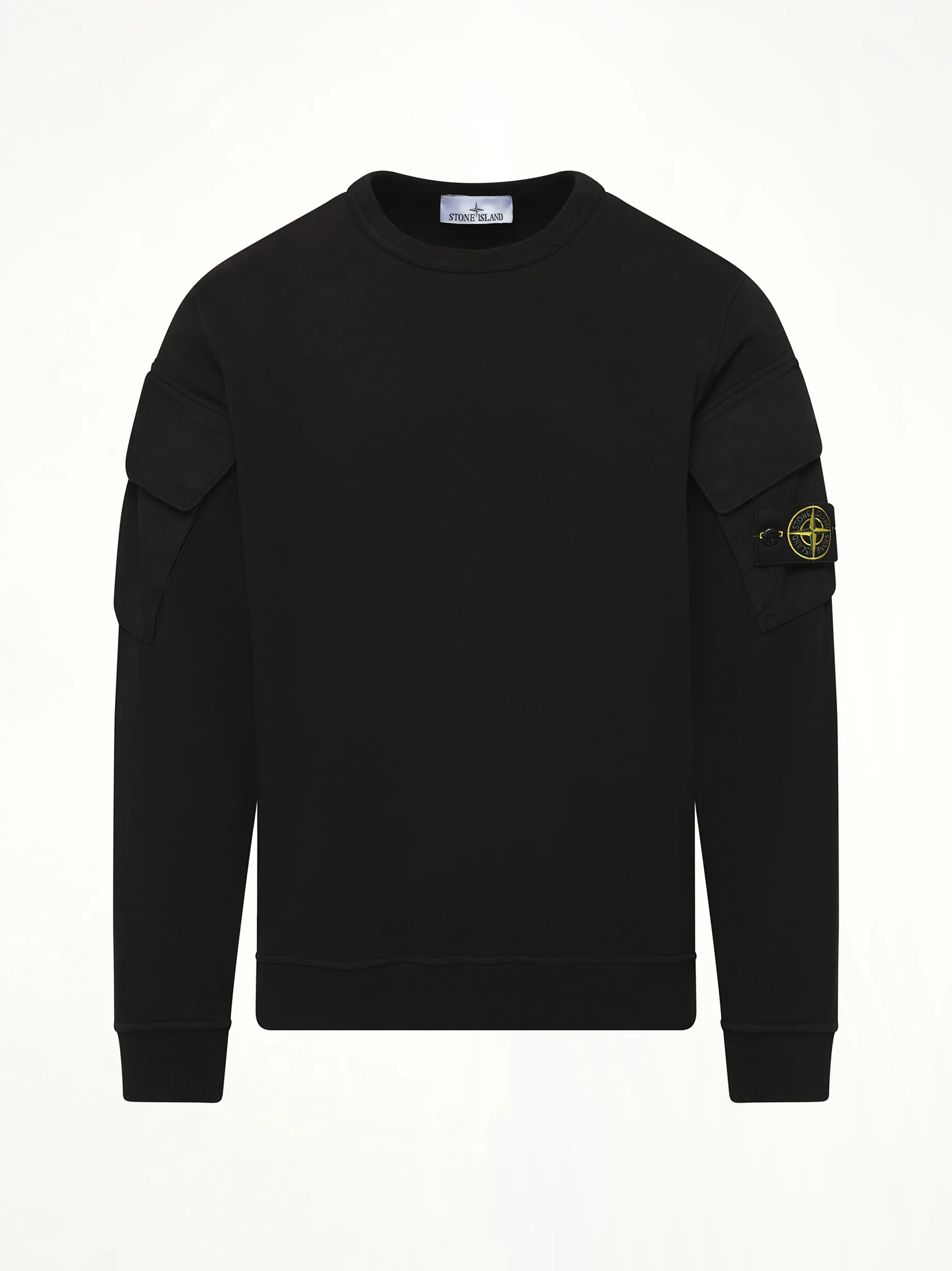 610000 Cotton Fleece Sweatshirt in Black sold by MARAIS product image thumbnail 2