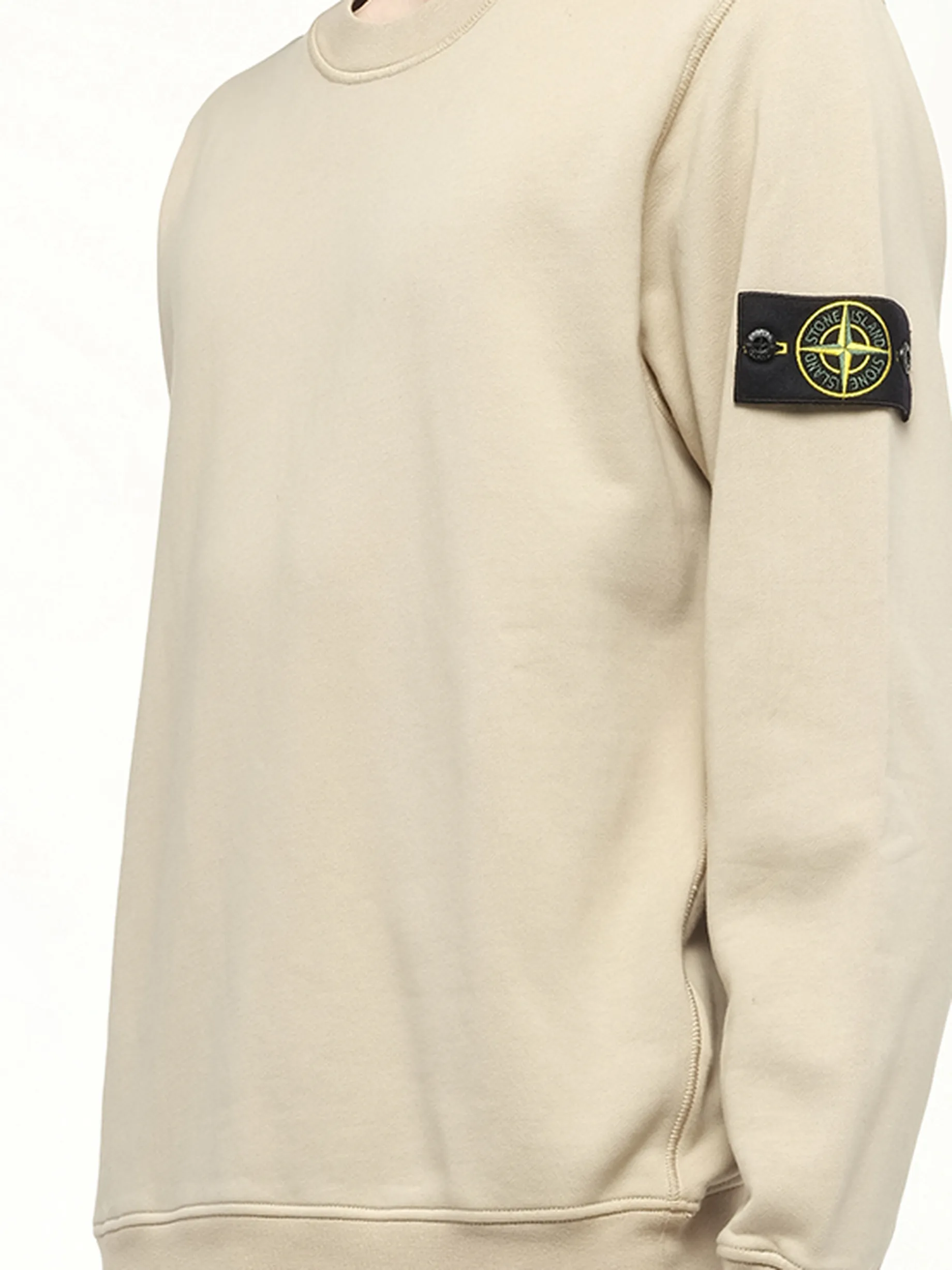 610006 Cotton Fleece Sweatshirt in Desert sold by MARAIS product image thumbnail 3